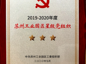 2019—2020年度苏州工业园区星级党组织
